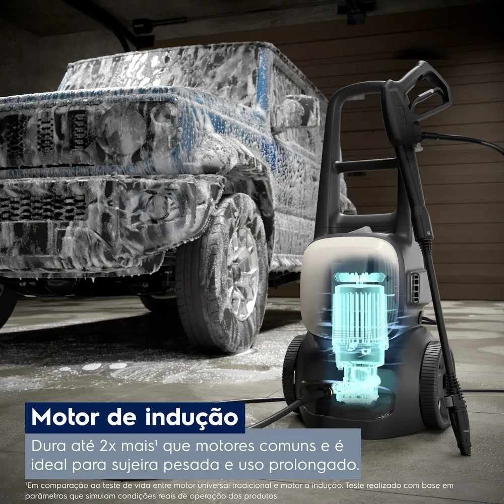 Lavadora de Alta Pressão Electrolux 2300PSI Motor Indução e Mangueira Desobstruidora (UPR2300)