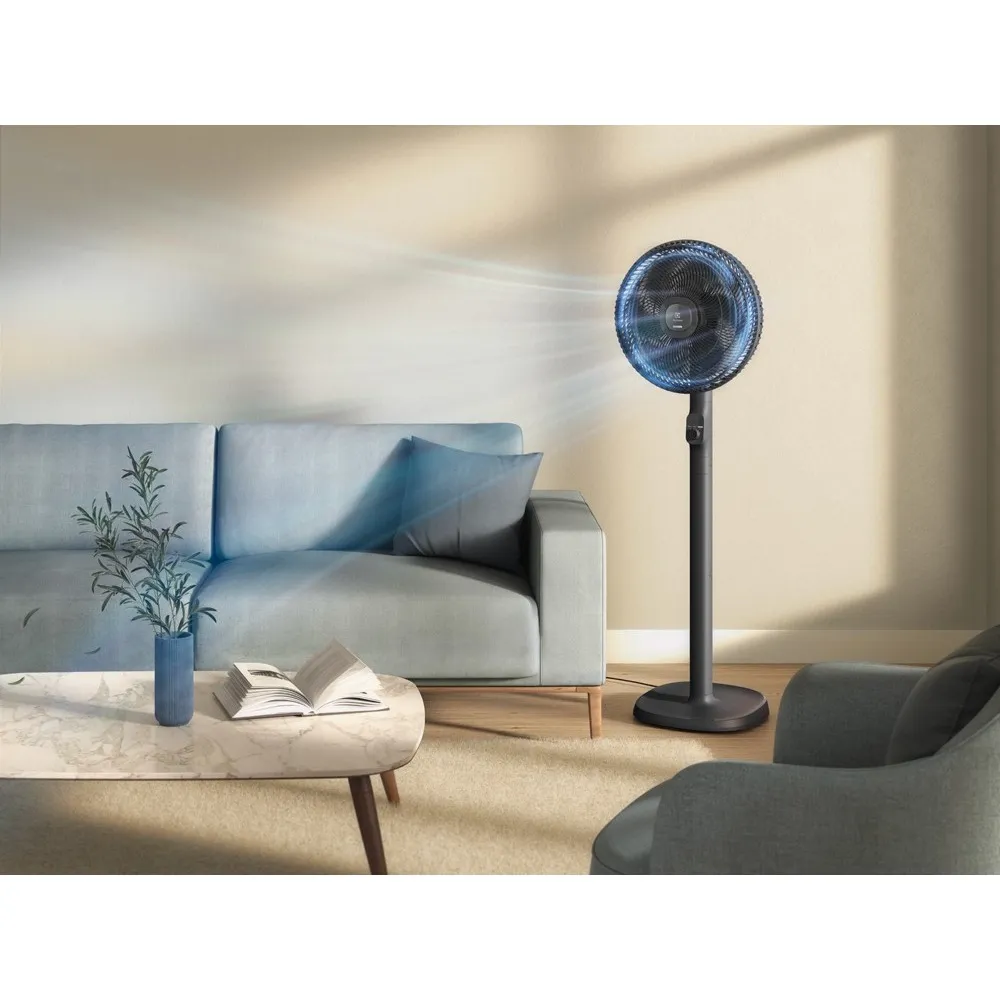 Ventilador de Coluna Electrolux 40cm 6 Pás Efficient DuoForce Air+ Cinza (EFS40)