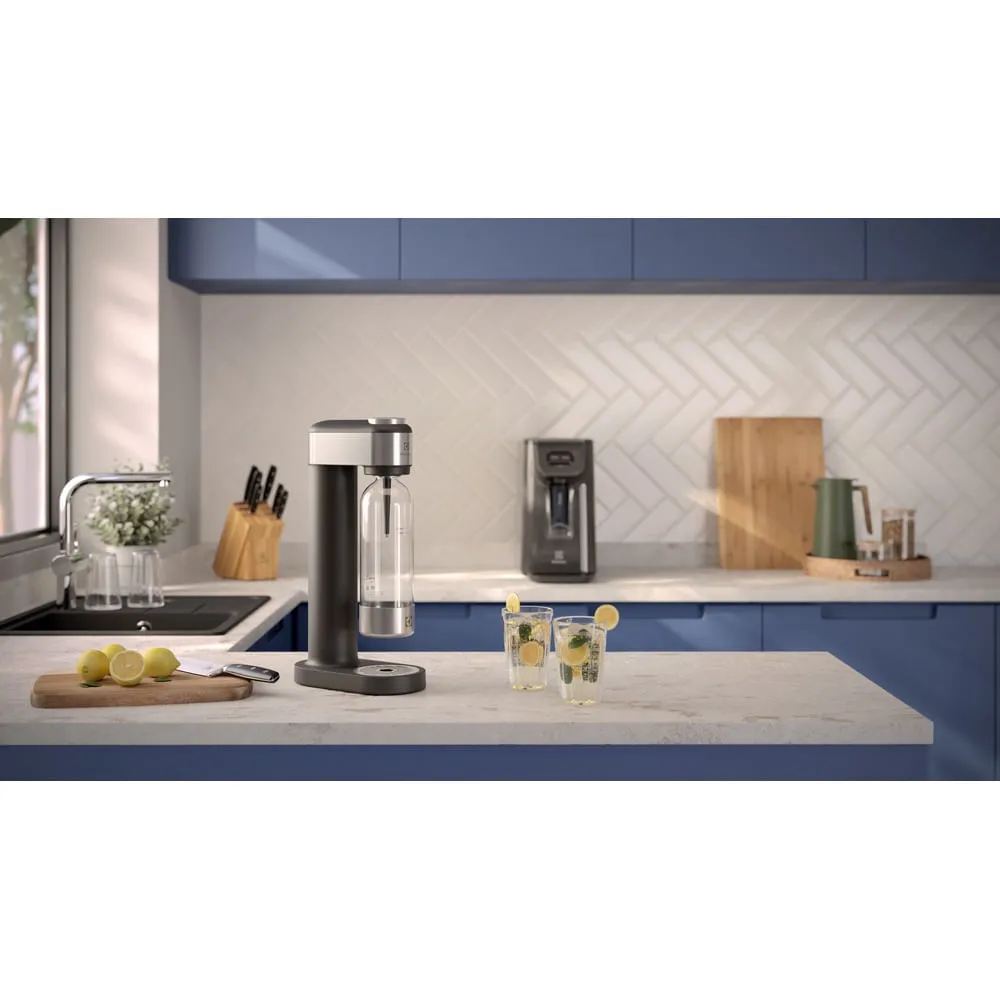 Gaseificador de Água Electrolux Efficient Cinza com Cilindro e Garrafa 1L (ESM01)
