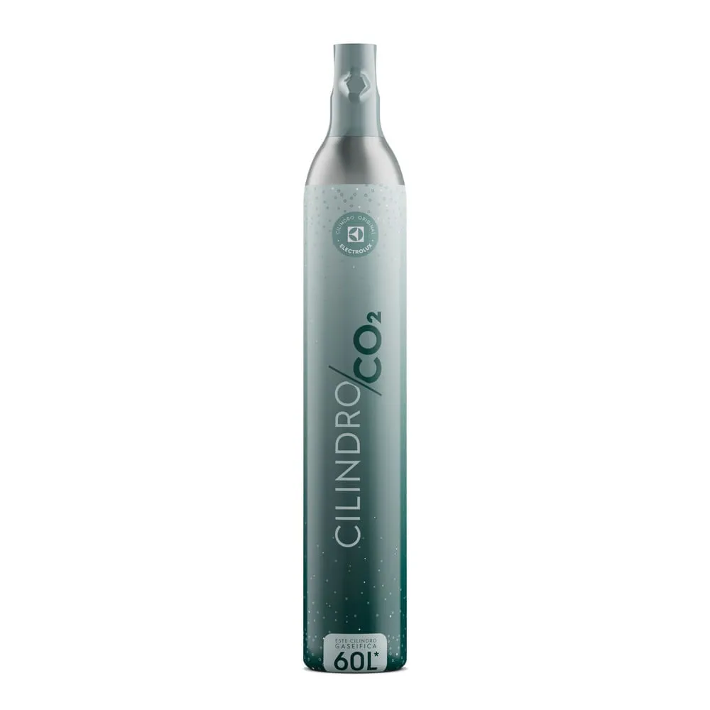Gaseificador de Água Electrolux Cilindro e Garrafa 1L Verde Linha 100 anos Celebre Frescor (ESM100)