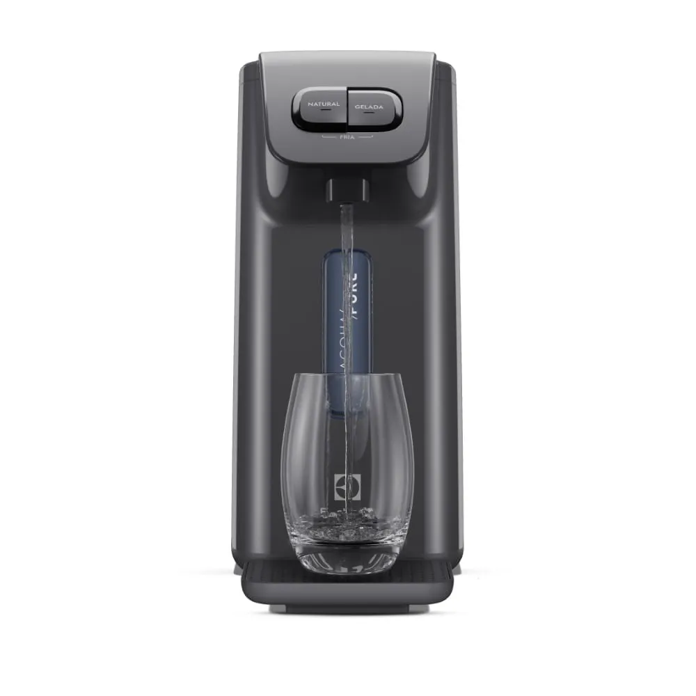 Purificador Electrolux Eletrônico Compacto Efficient Painel Mecânico Bivolt Cinza (PE15X)