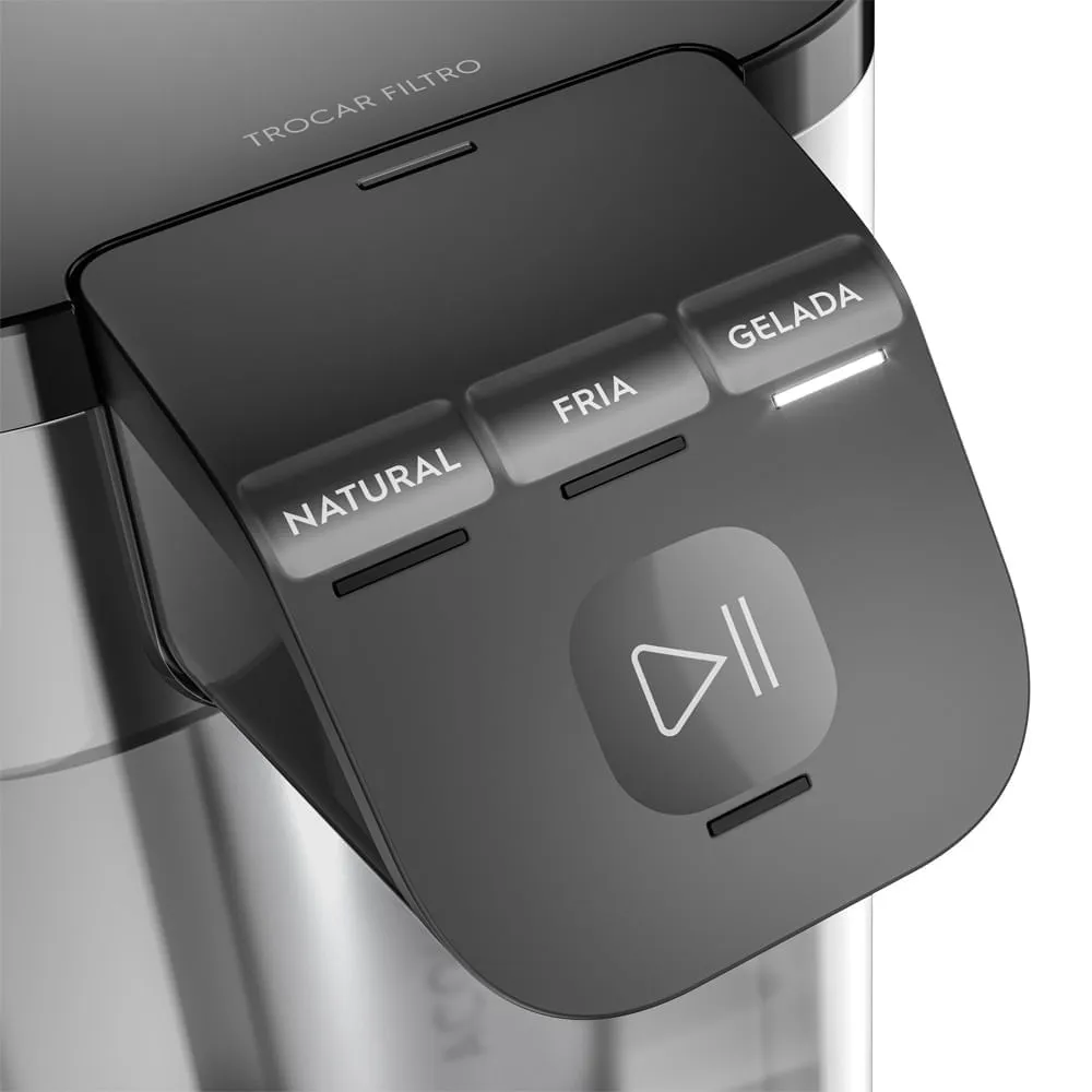 Purificador Electrolux Eletrônico Compacto Experience Pure 4x Digital Cinza (PE12G)