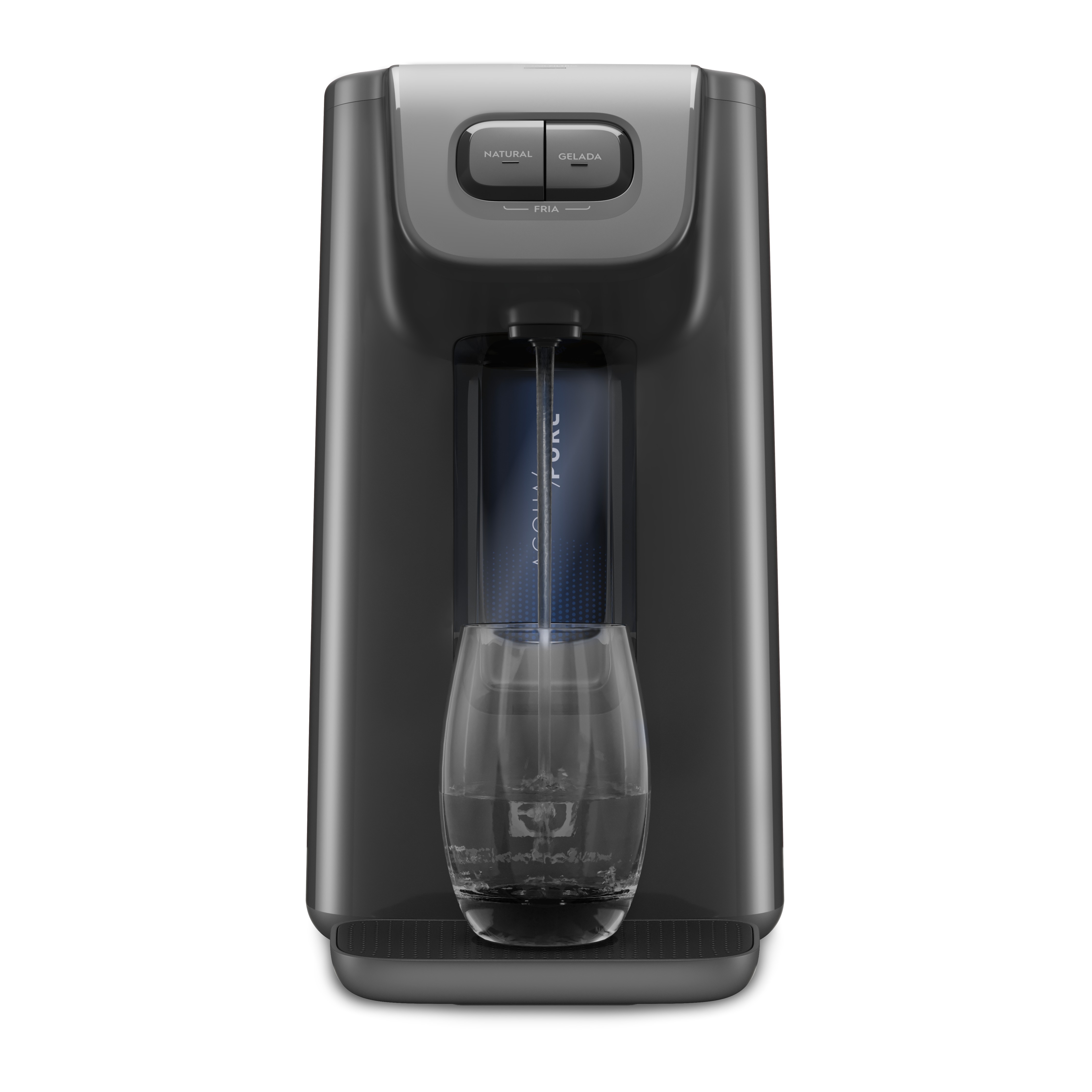 Purificador Electrolux com Compressor Experience Painel Mecânico Grafite (PC01X)