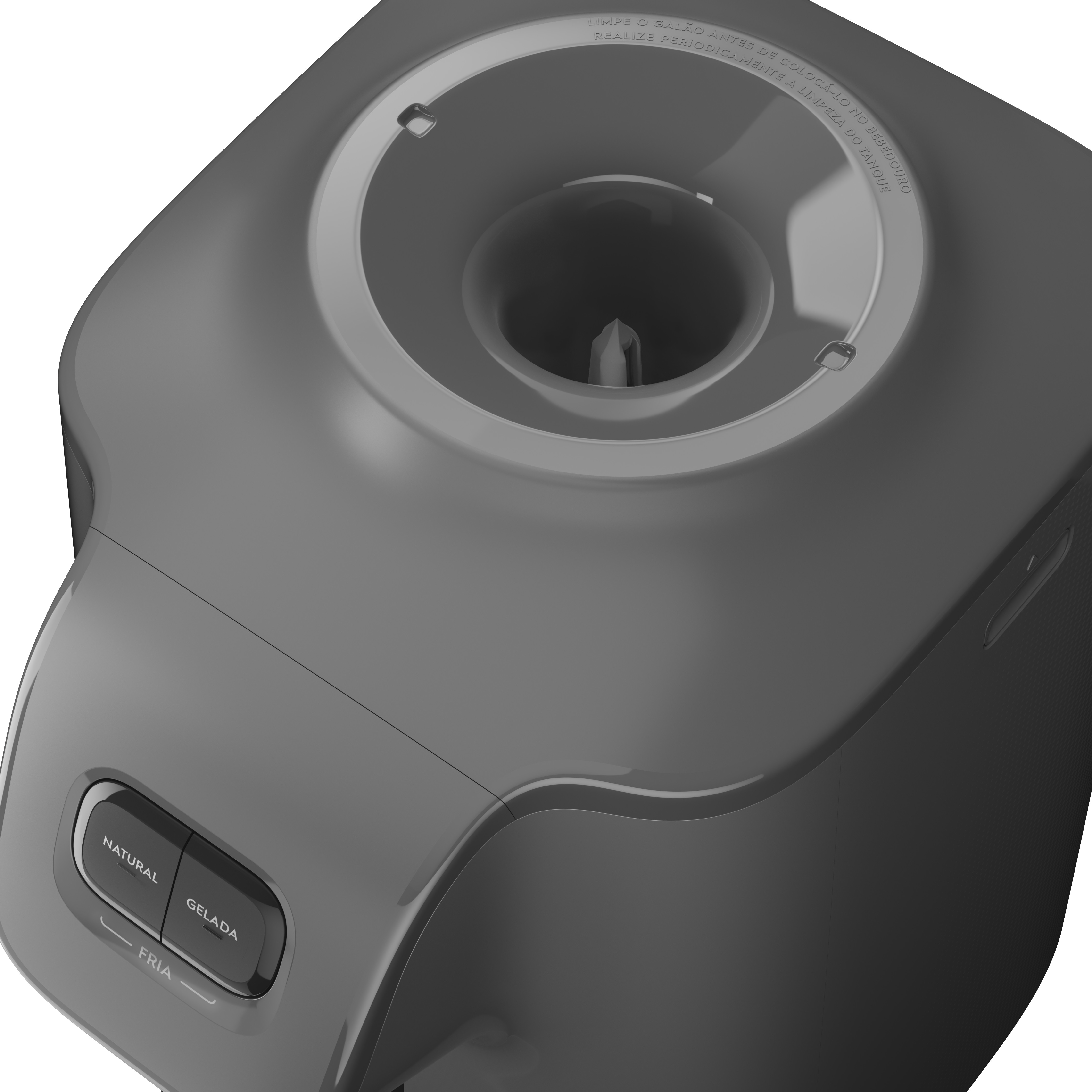 Bebedouro Electrolux Água Gelada, Fria e Natural com Compressor Cinza (BC01X)