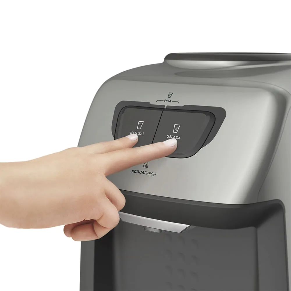 Bebedouro de Água Electrolux Prata com Refrigeração Eletrônica (BE11X)