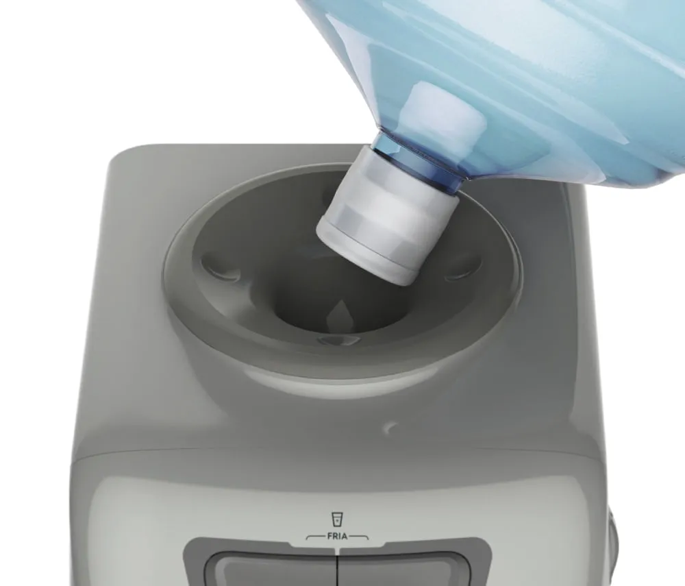 Bebedouro de Água Electrolux Prata com Refrigeração Eletrônica (BE11X)