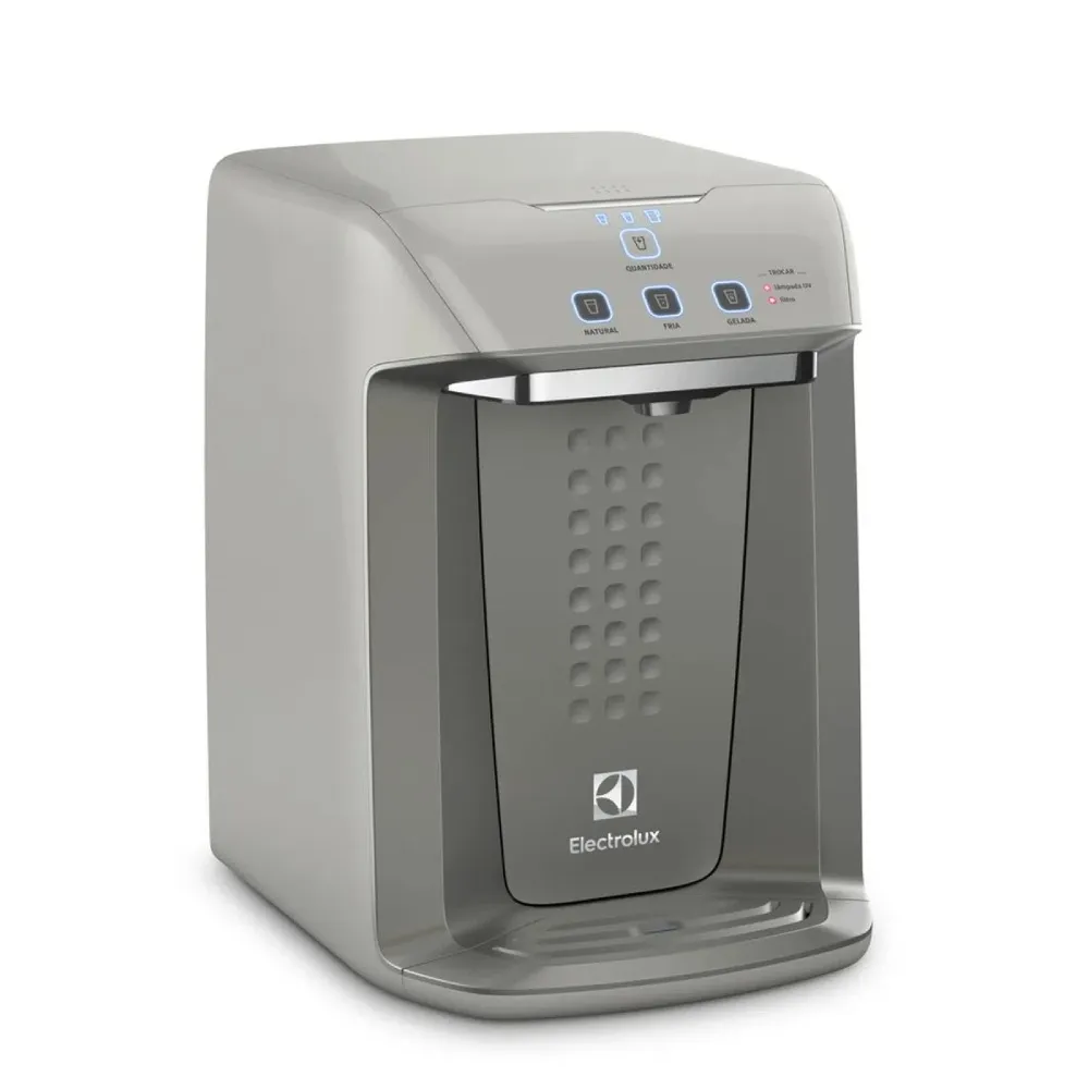 Purificador Electrolux Eletrônico c/ Painel Digital e Filtro Luz UV Bivolt Cinza (PA31G)