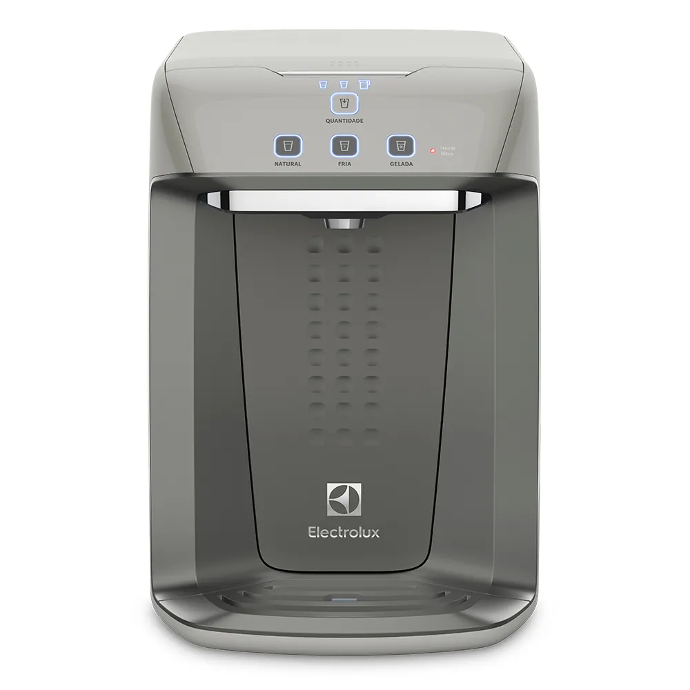 Purificador Electrolux Eletrônico c/ Painel Digital Blue Touch Bivolt Cinza (PA26G)