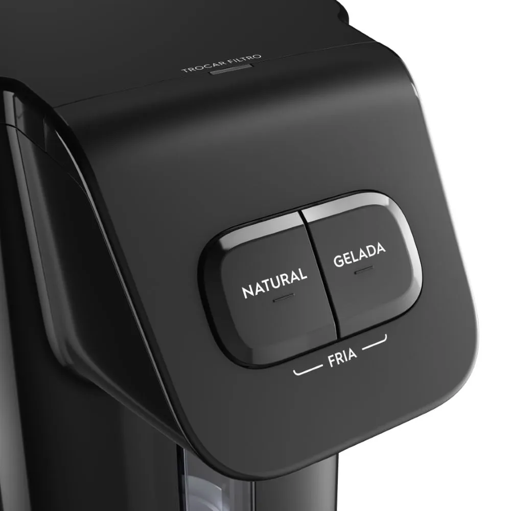 Purificador Electrolux Eletrônico Compacto Efficient Painel Mecânico Bivolt Preto (PE15P)