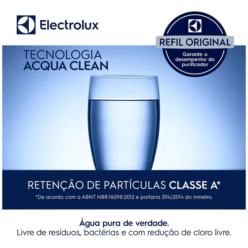 Kit Filtro/Refil Original para Purificador de Água Electrolux PA21G / PA26G / PA31G (6 unidades)