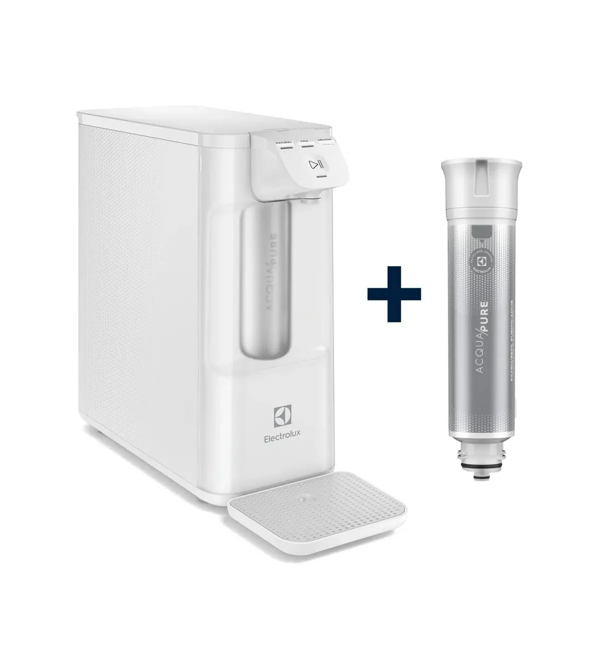 Purificador de água Pure 4x Electrolux (PE12B) + Filtro/Refil de Água Acqua Pure