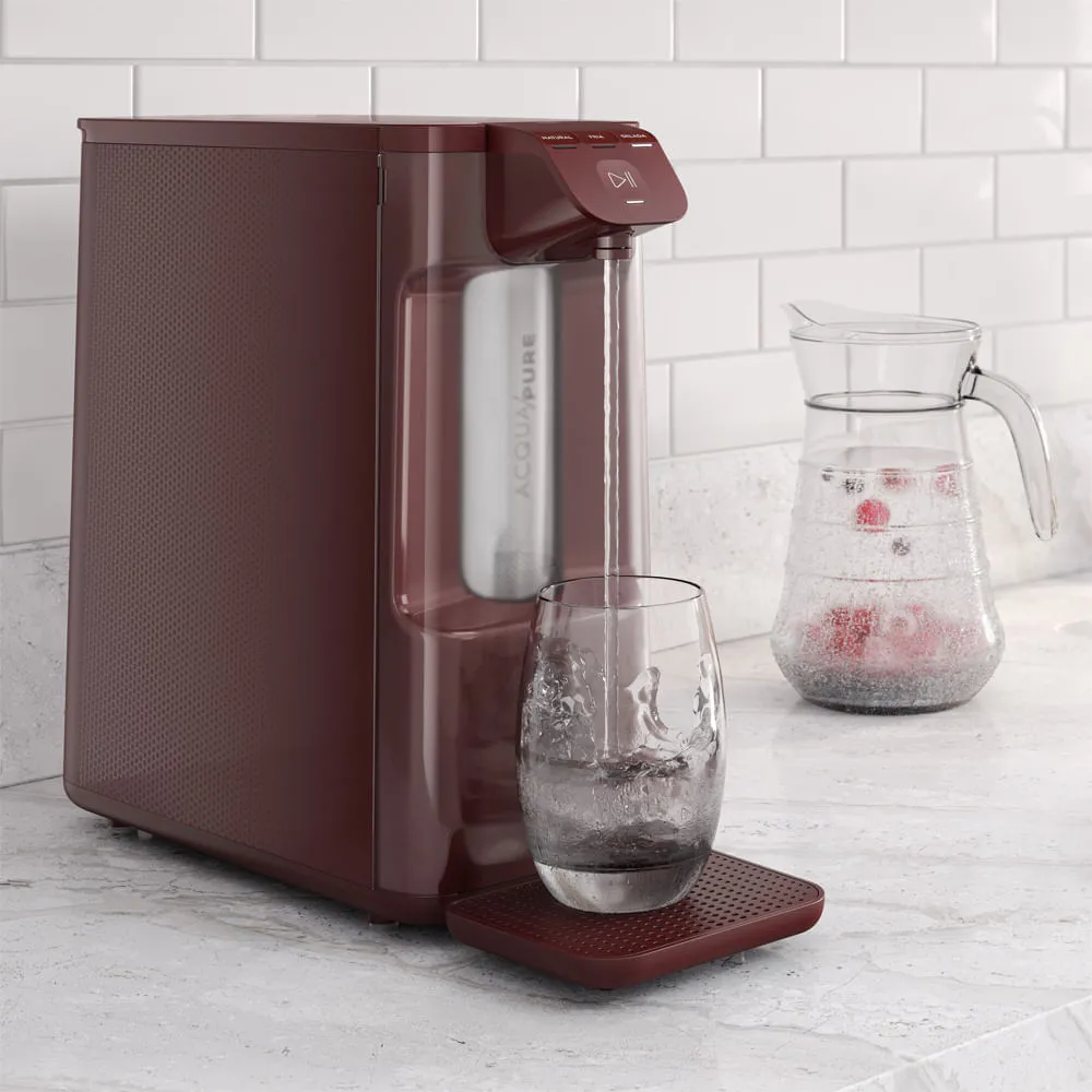 Purificador Electrolux Eletrônico Compacto Experience Pure 4x Digital Vermelho (PE12V)