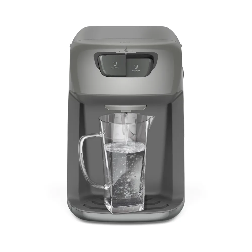 Purificador Electrolux com Compresso e Painel Mecânico Cinza (PC41X)