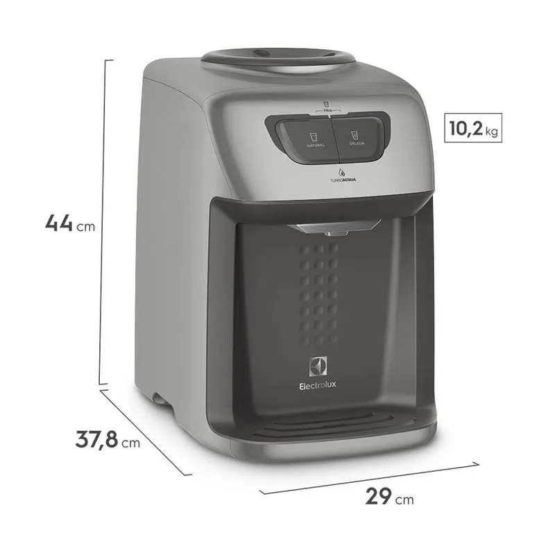 Bebedouro de Água Electrolux Prata com Compressor (BC21X)