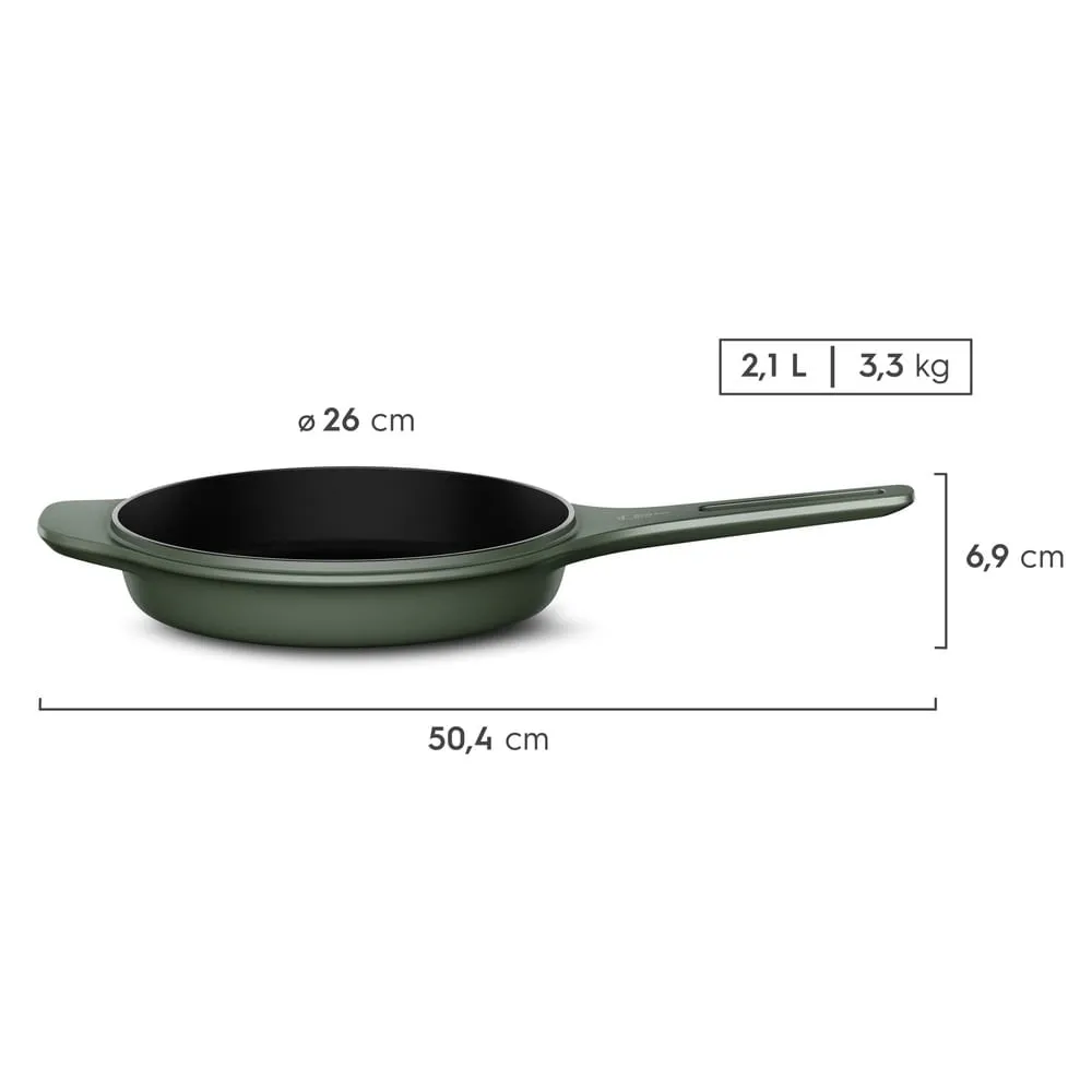 Kit Panela Ferro Fundido Molheira Electrolux + Panela de Ferro Fundido Caçarola + Frigideira de Ferro Fundido Electrolux Linha 100 Anos Celebre
