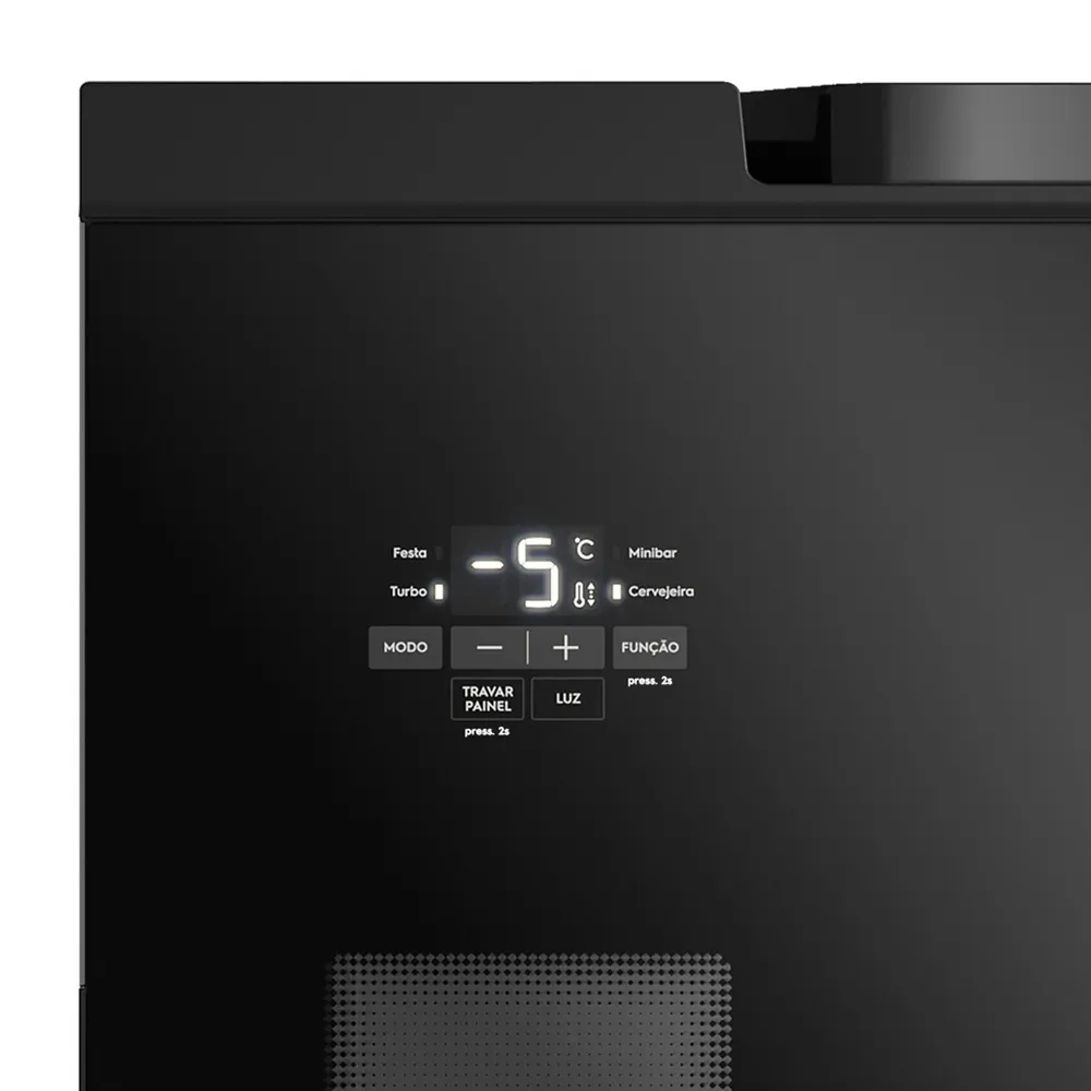 Cervejeira Home Bar Electrolux Frost Free 100L Porta de Vidro Preta (EB100)