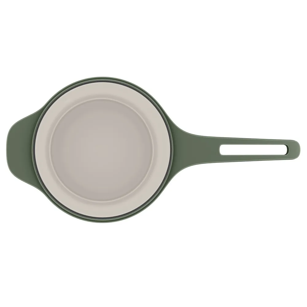 Panela de Ferro Fundido Esmaltado Molheira Electrolux 20cm verde Linha 100 Anos Celebre Temperos