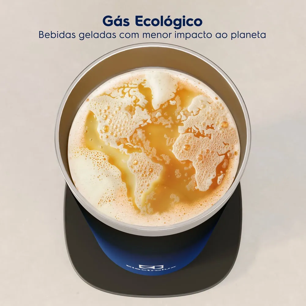 Cervejeira Home Bar Electrolux Frost Free 100L com Torre de Chopp e Porta de Vidro Preta (EB10C)