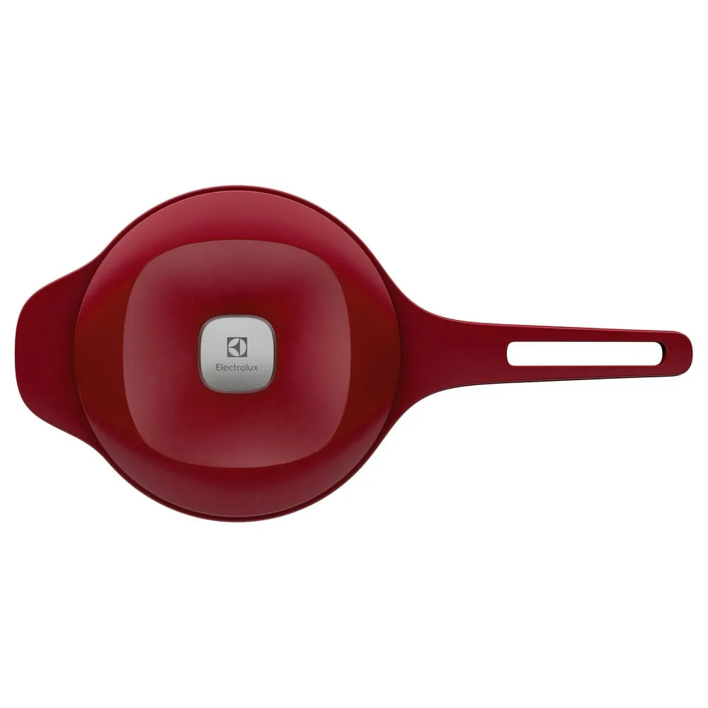 Panela de Ferro Fundido Esmaltado Molheira Electrolux Expert 20cm Vermelha
