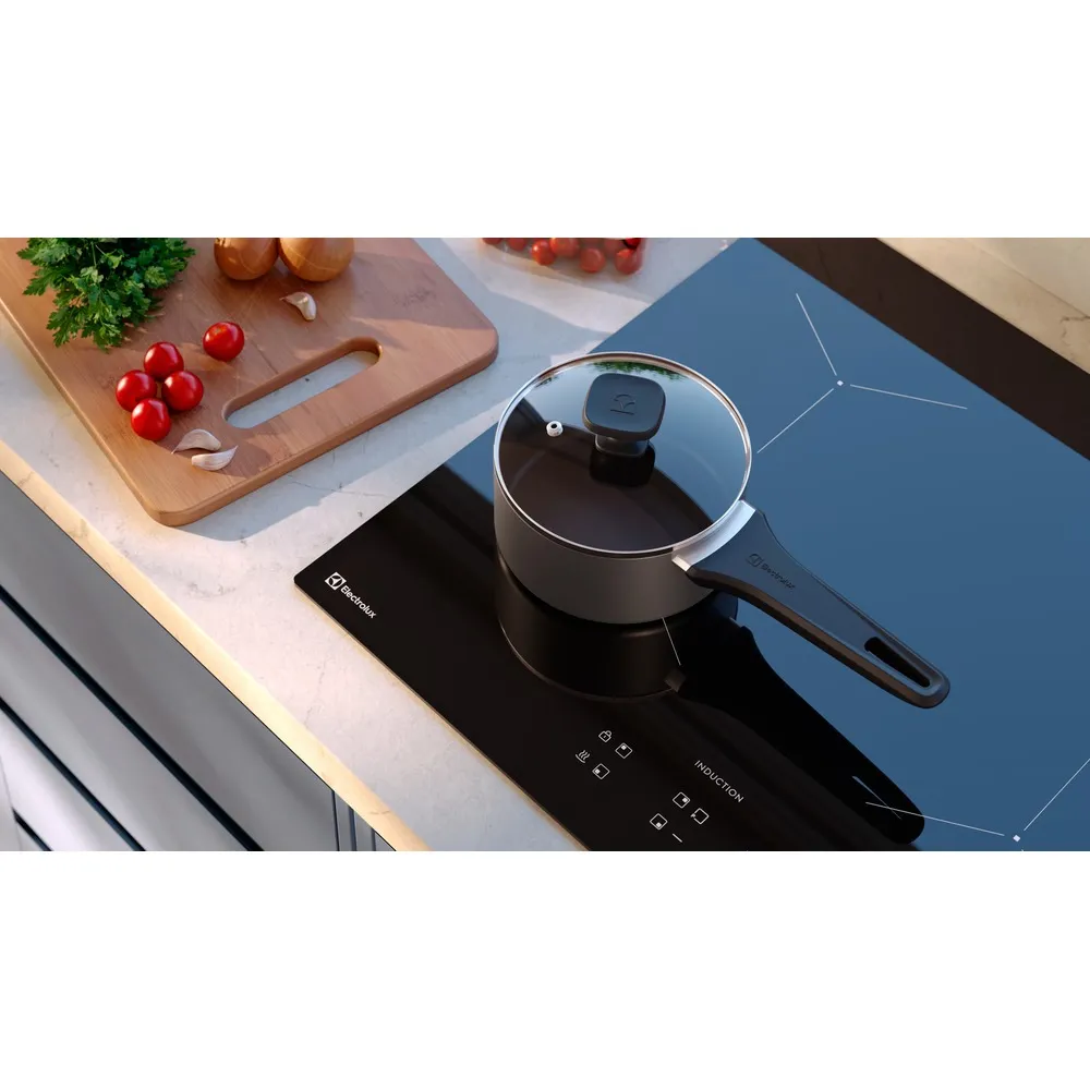 Panela de Alumínio Antiaderente Electrolux Efficient 16cm Cinza (ECPA14)