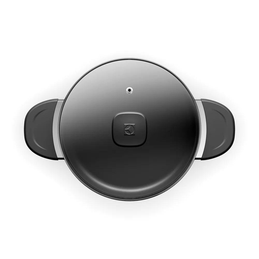 Panela de Alumínio Caçarola Antiaderente Electrolux Efficient 20cm Cinza (ECPA13)
