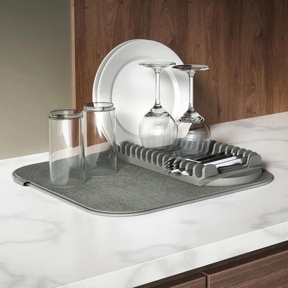 Escorredor de Louças Electrolux Top Dry com Tapete de Microfibra Dobrável