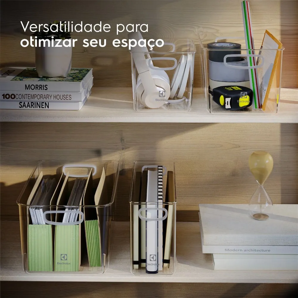 Kit 2 Caixas Organizadoras Electrolux Experience Modular 2,8L