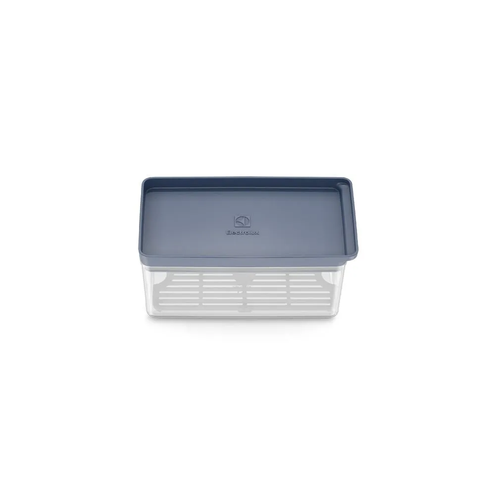 Kit 2 Organizadores de Geladeira Electrolux Experience com Escorredor 1,5L