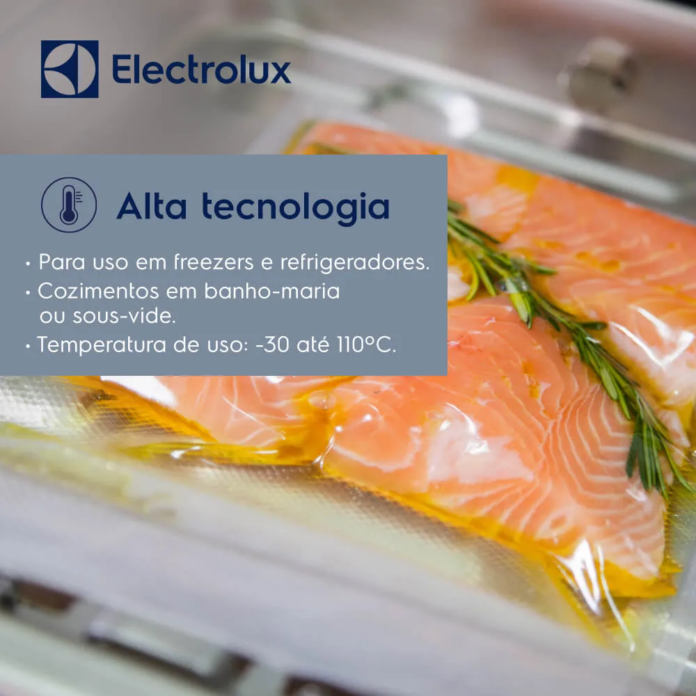 Sacos para Seladora a Vácuo Electrolux 20 Unidades