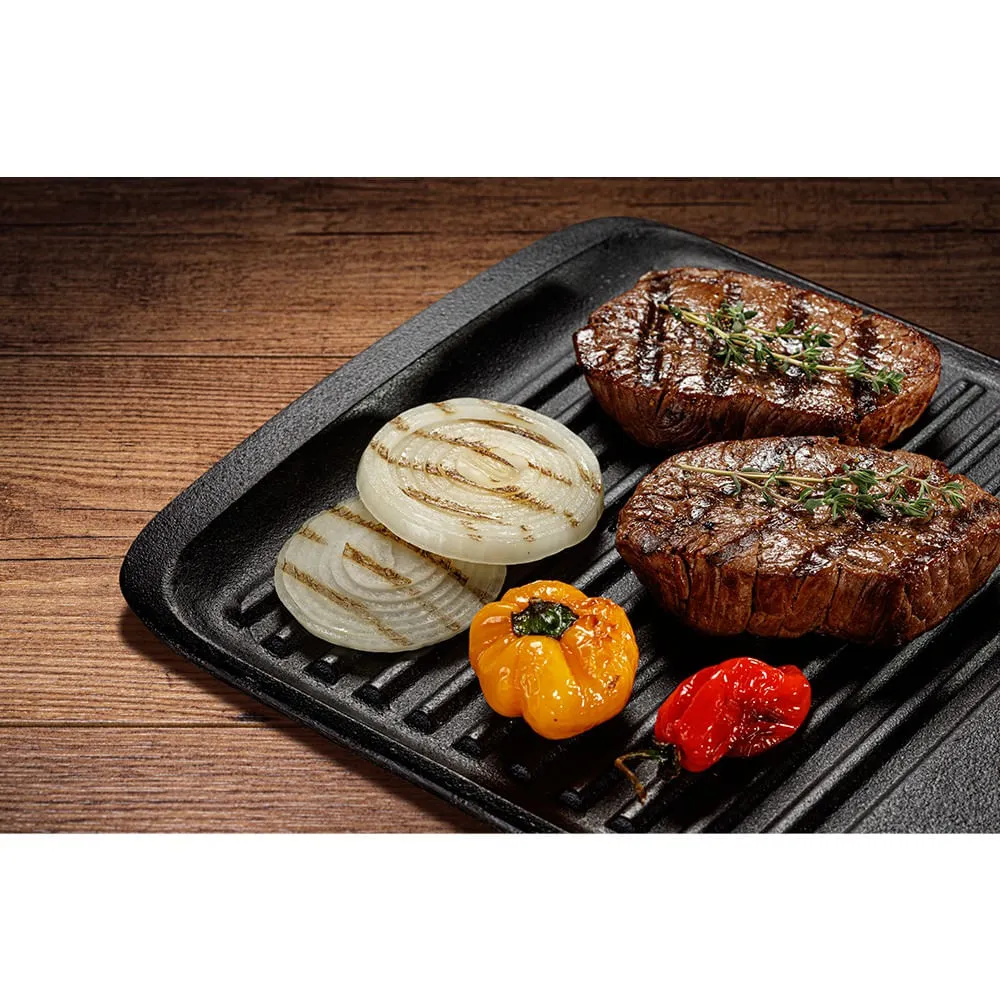 Chapa Grill Electrolux de ferro fundido para Fogão. Indução. Forno e Churrasqueiras