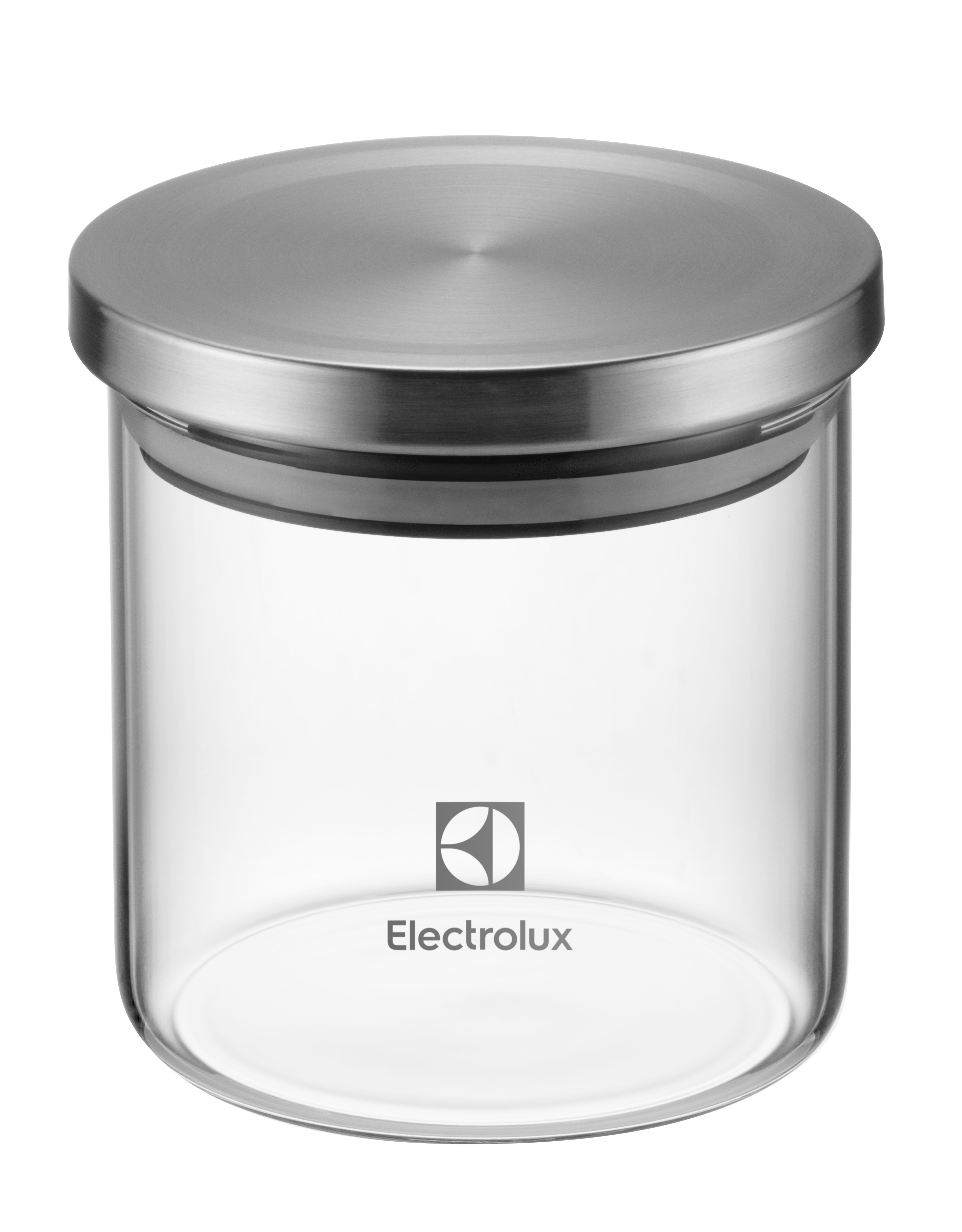 Potes Herméticos Electrolux de Vidro Porta-Mantimentos com Tampa Inox 4 Unidades