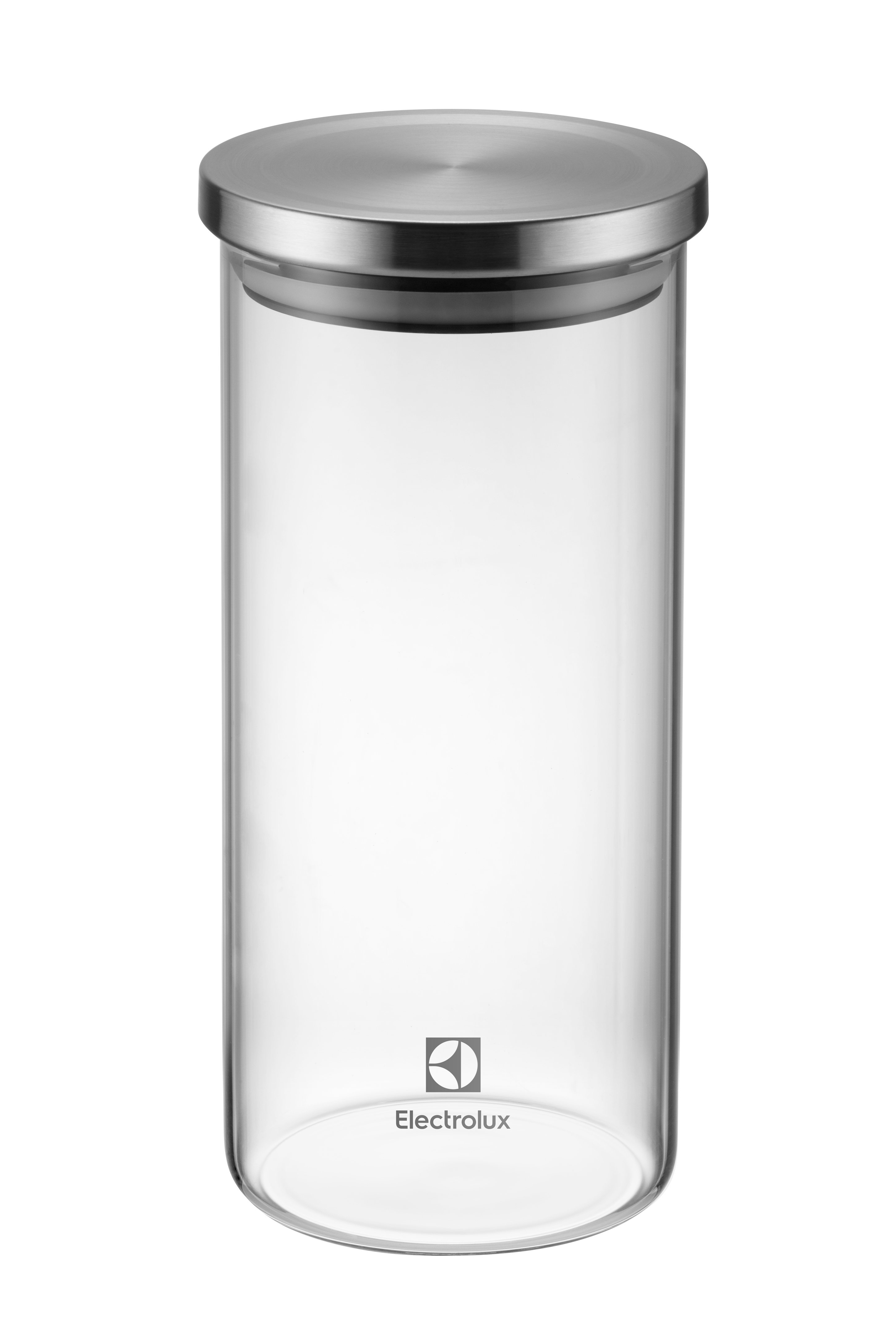 Potes Herméticos Electrolux de Vidro Porta-Mantimentos com Tampa Inox 4 Unidades