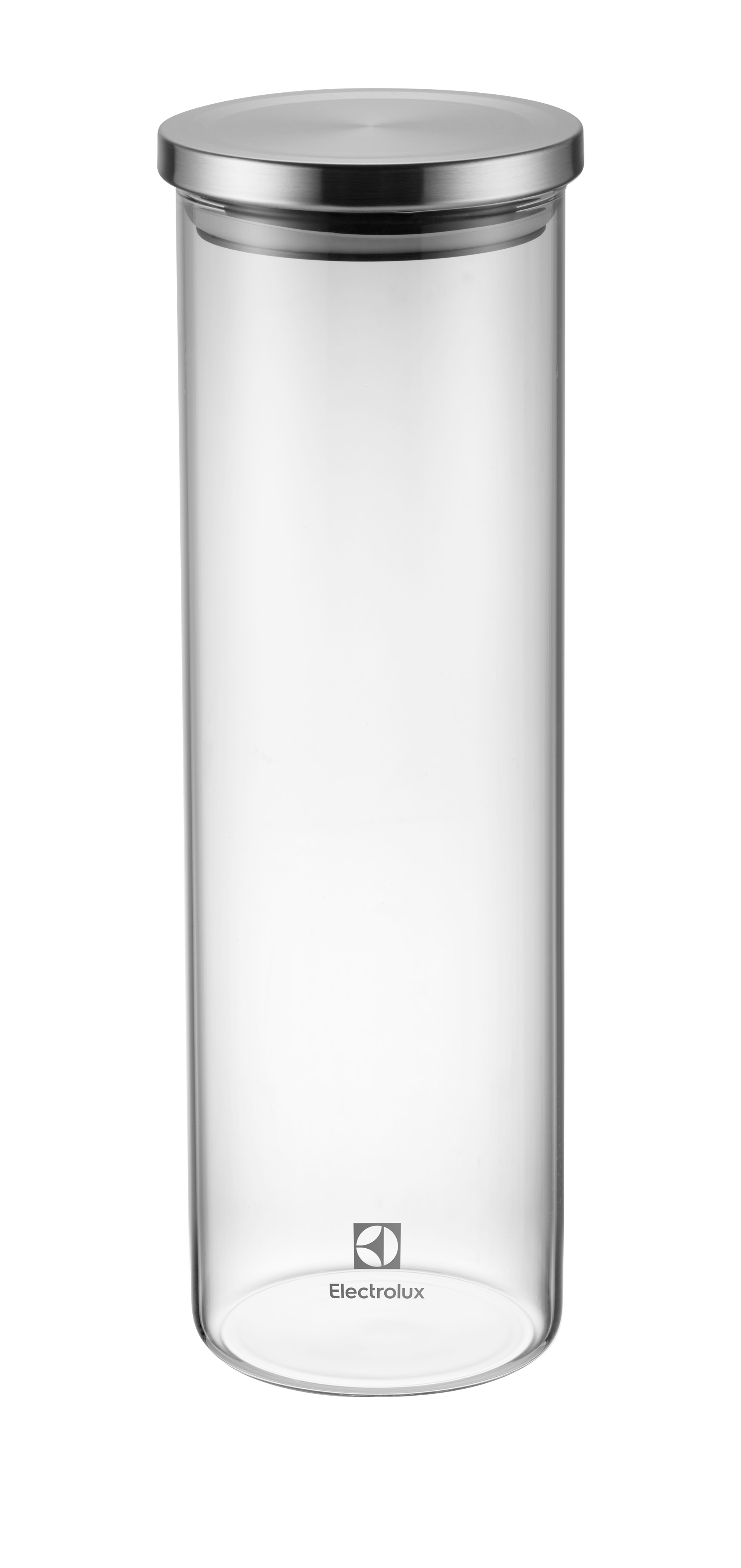 Potes Herméticos Electrolux de Vidro Porta-Mantimentos com Tampa Inox 4 Unidades