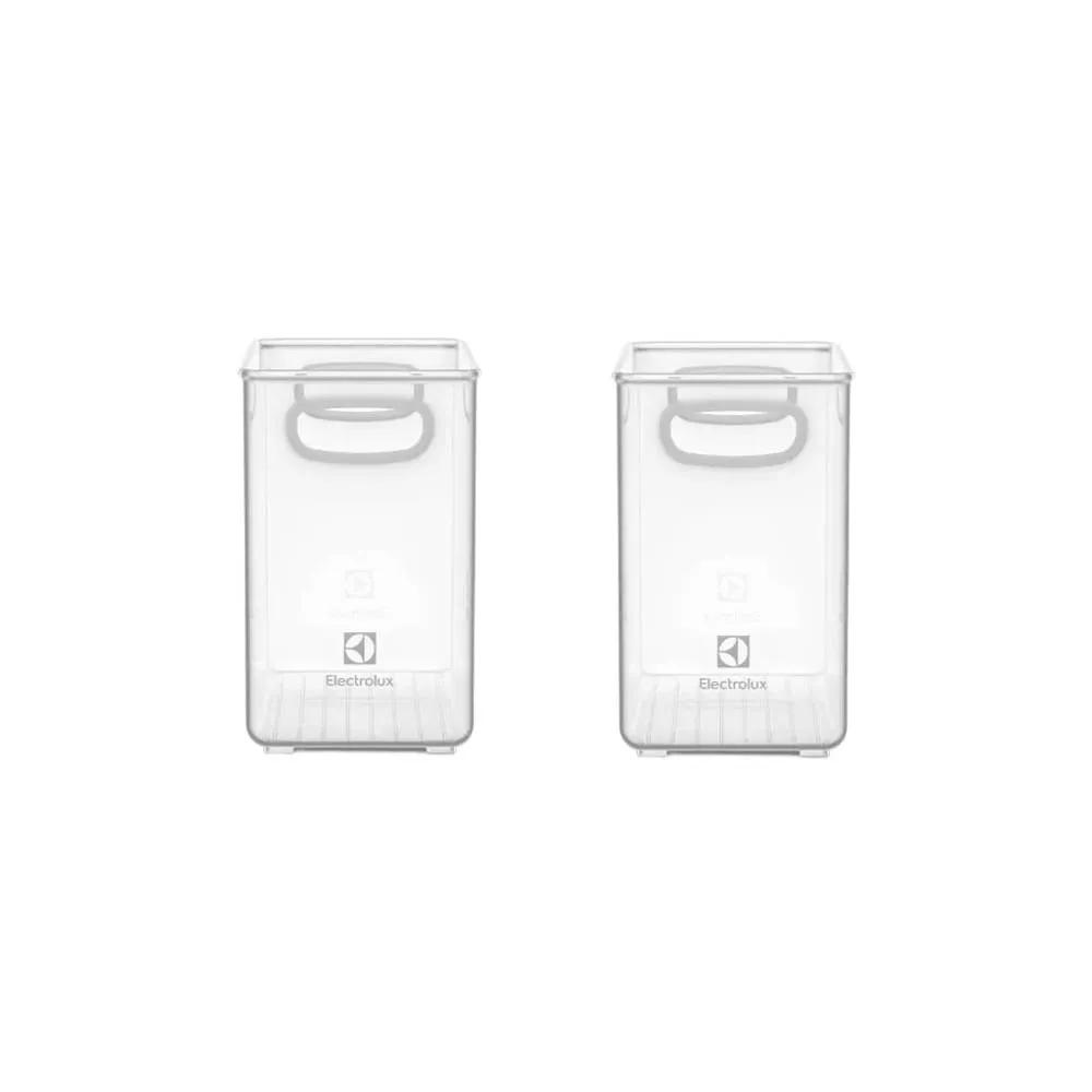 Kit 2 Caixas Organizadoras Electrolux Experience Modular 3,3L