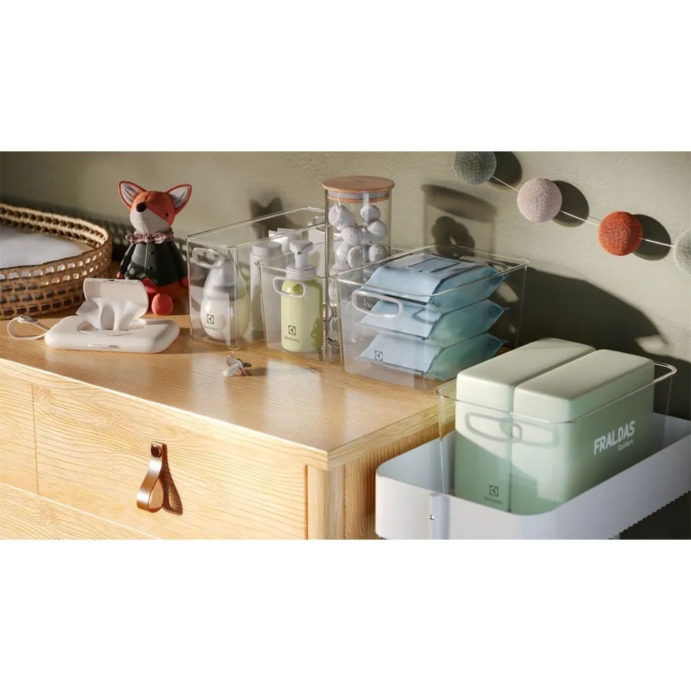Kit 2 Caixas Organizadoras Electrolux Experience Modular 3,3L