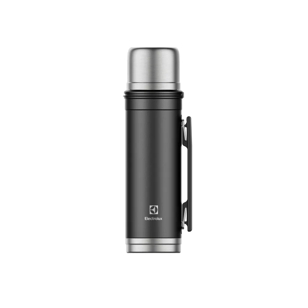 Garrafa Térmica Electrolux 1L Preta Sense To Go Antivazamentos