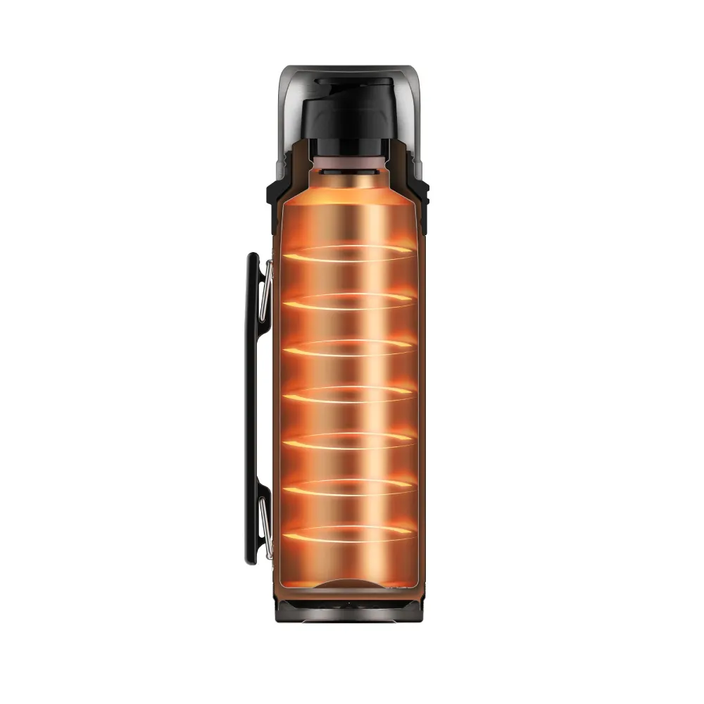 Garrafa Térmica Electrolux 1L Preta Sense To Go Antivazamentos