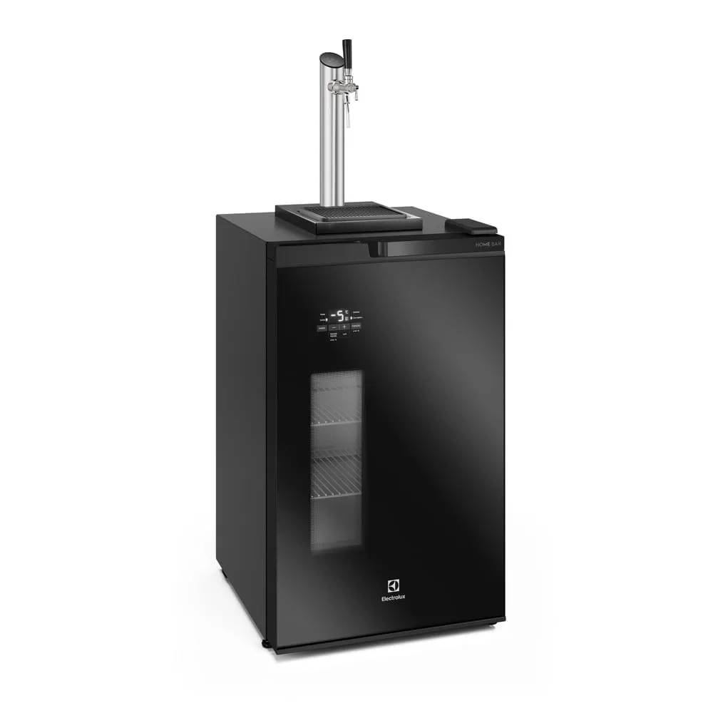 Cervejeira Home Bar Electrolux Frost Free 100L com Torre de Chopp e Barril Mini Keg 5L (EB10K)