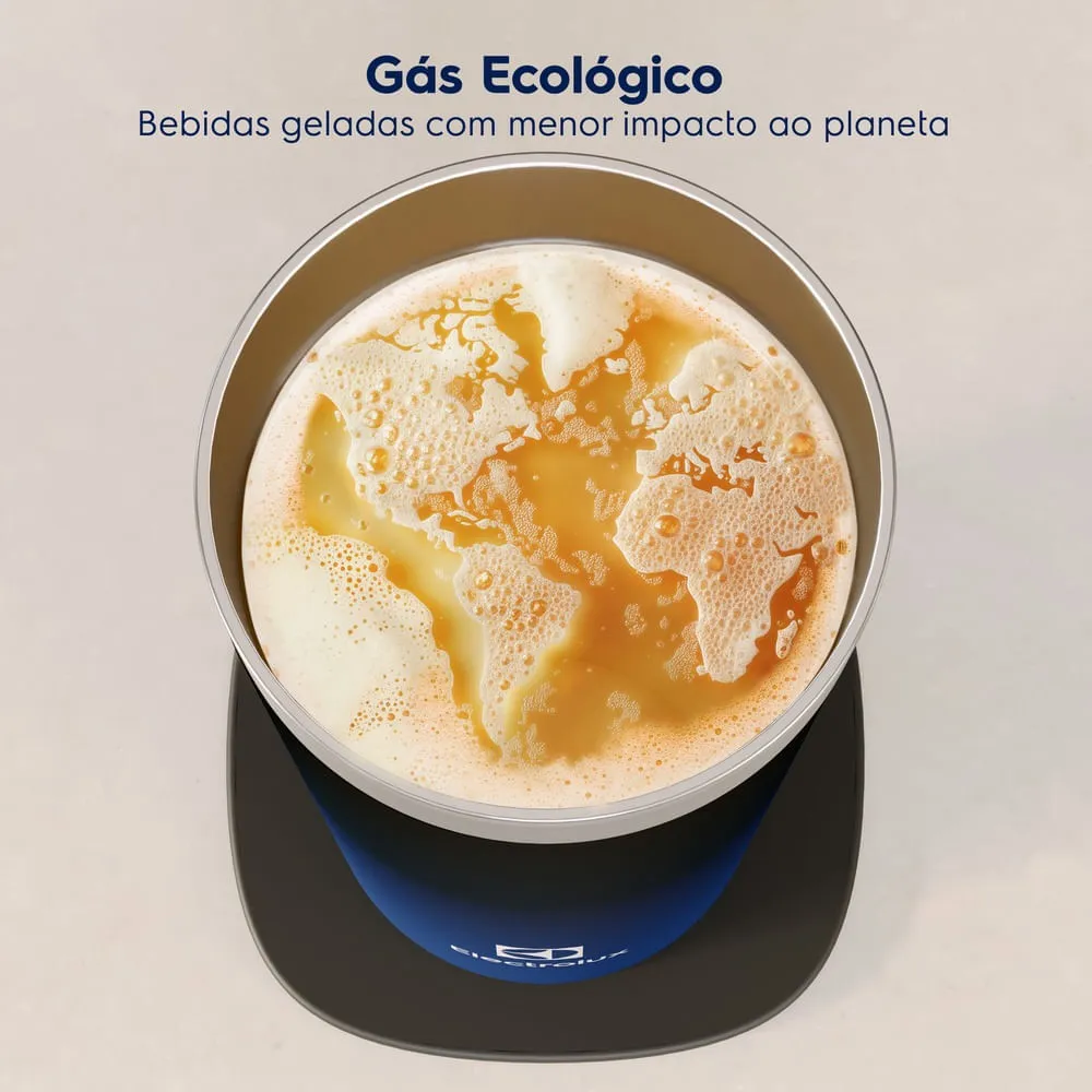 Cervejeira Home Bar Electrolux Frost Free 100L com Torre de Chopp e Barril Mini Keg 5L (EB10K)