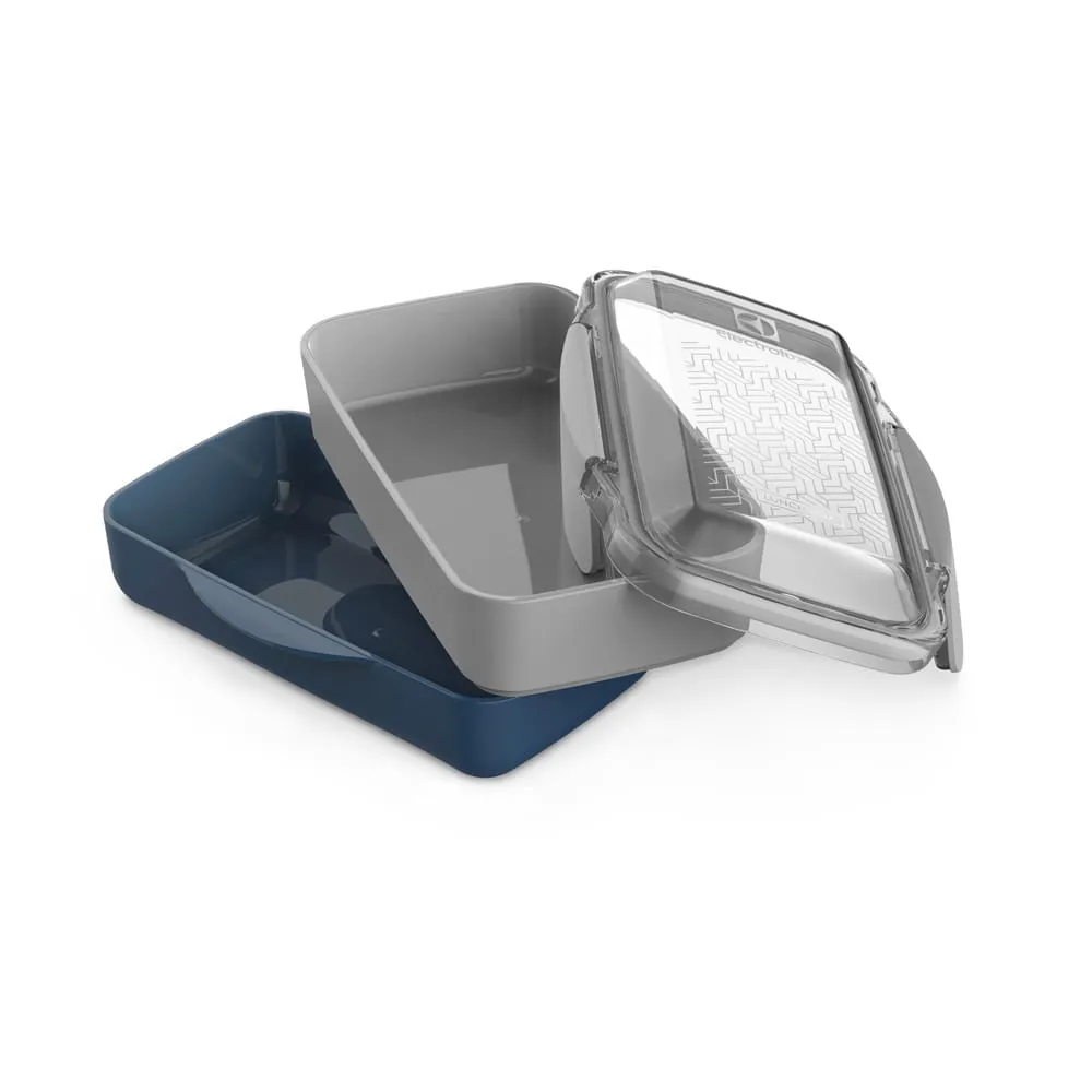 Marmiteira Lunch Box Electrolux Azul Resistente a Temperatura