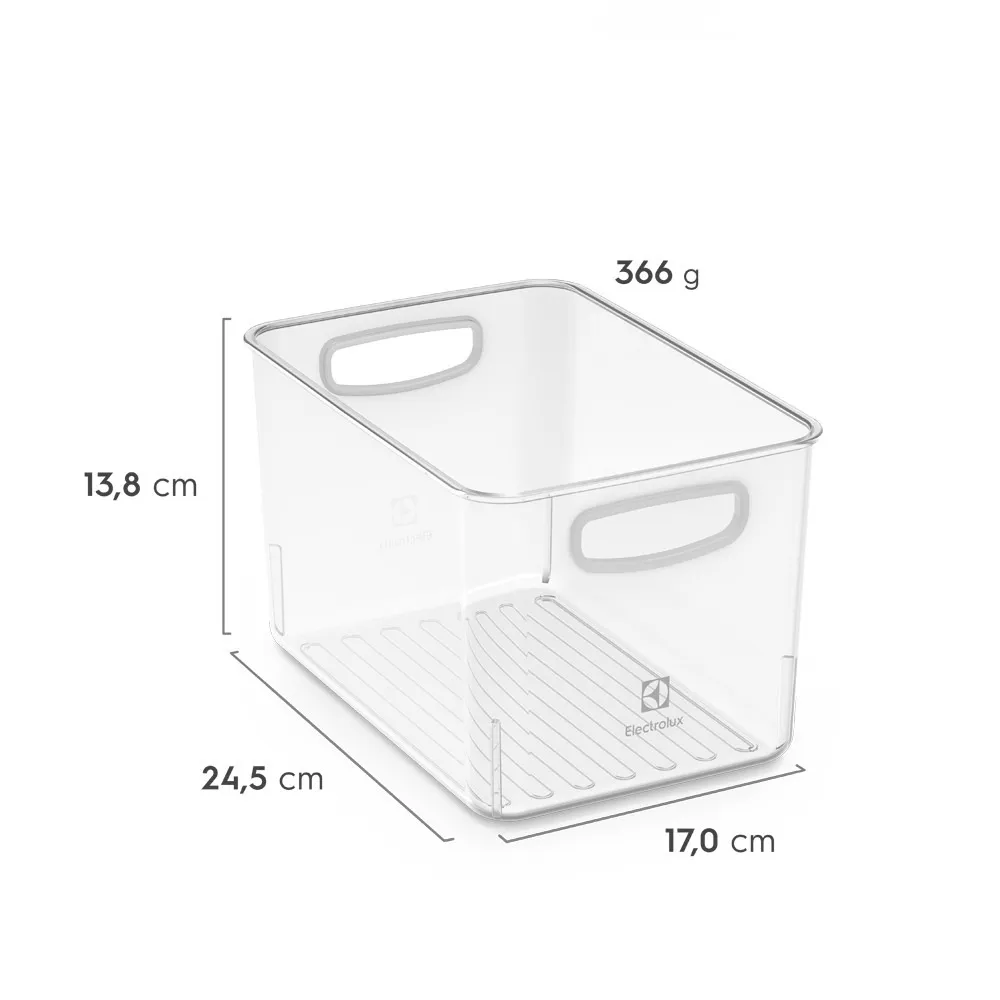 Kit Caixas Organizadoras Electrolux Experience 14,4 Litros Modular
