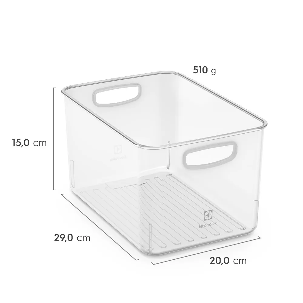 Kit Caixas Organizadoras Electrolux Experience 14,4 Litros Modular