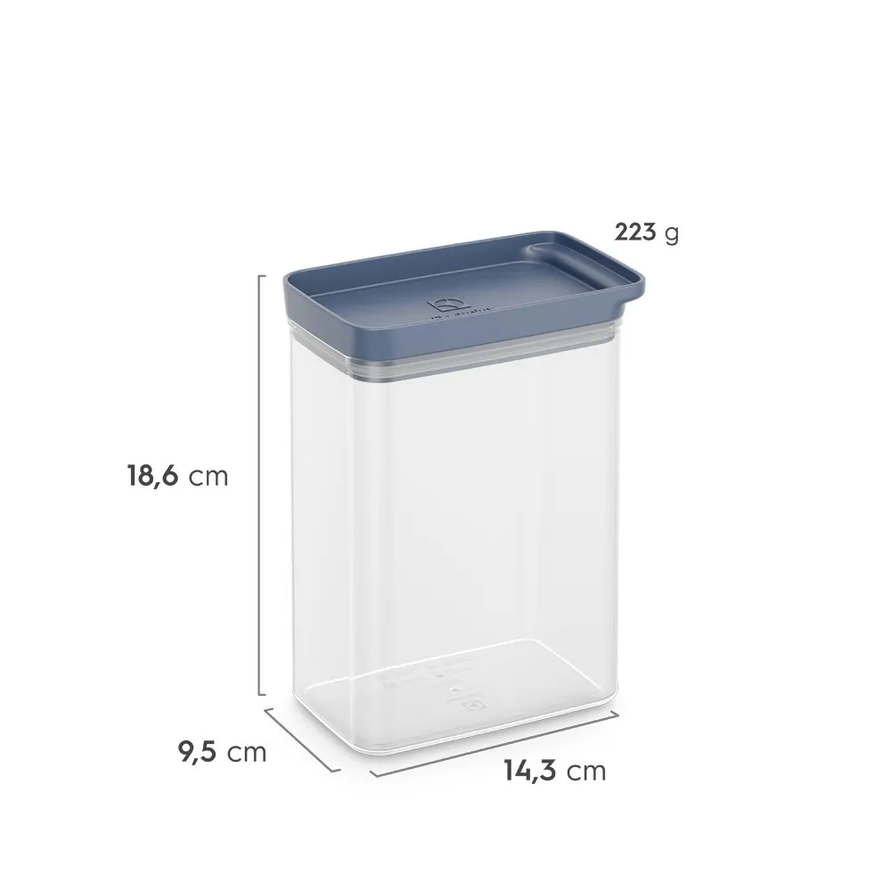 Pote Hermético Organizador Electrolux Experience Empilhável Modular 1,75L