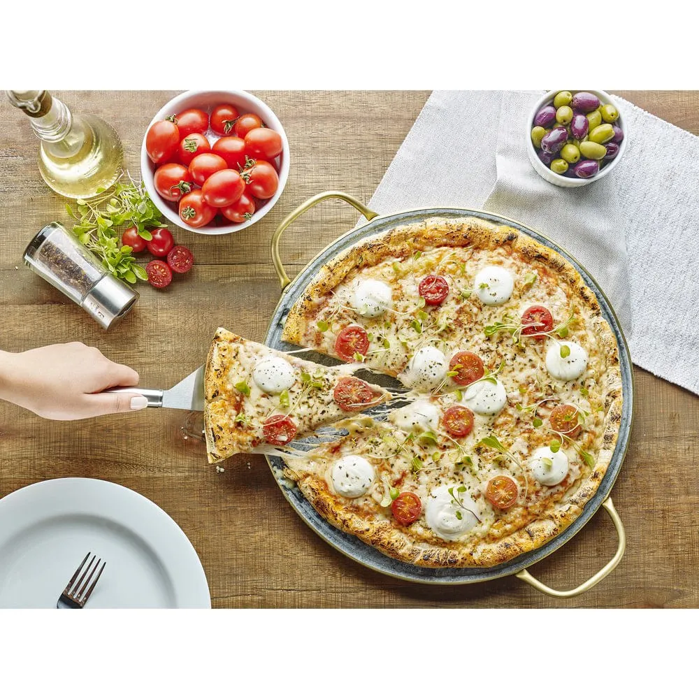 Pedra para Pizza Electrolux de Pedra Sabão com Alças de Cobre
