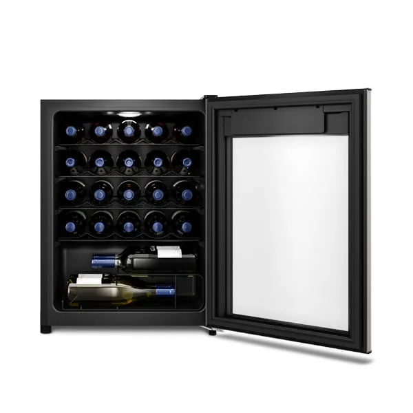 Adega de Vinho Climatizada Electrolux 24 Garrafas Uma Porta com Painel Digital (WSF24)