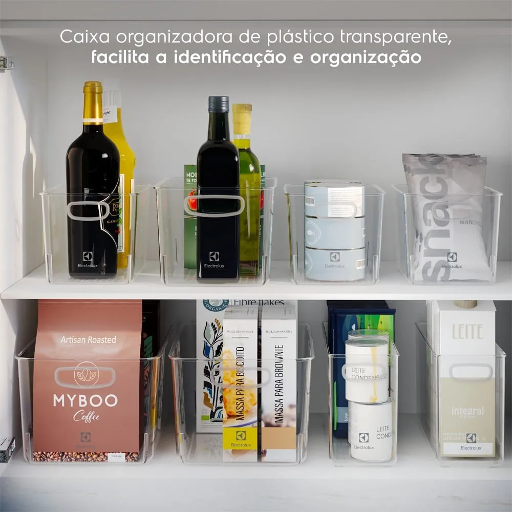 Kit 2 Caixas Organizadoras Electrolux Experience Modular 7L