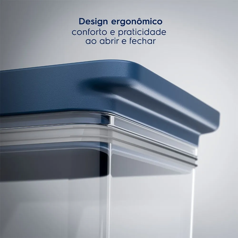Kit 2 Organizadores de Geladeira Electrolux Experience 0,7L