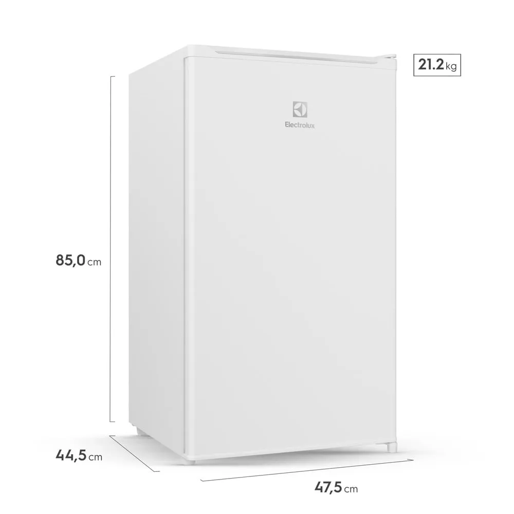 Frigobar Electrolux 90L Efficient com Controle de Temperatura Cor Branca (EM90)