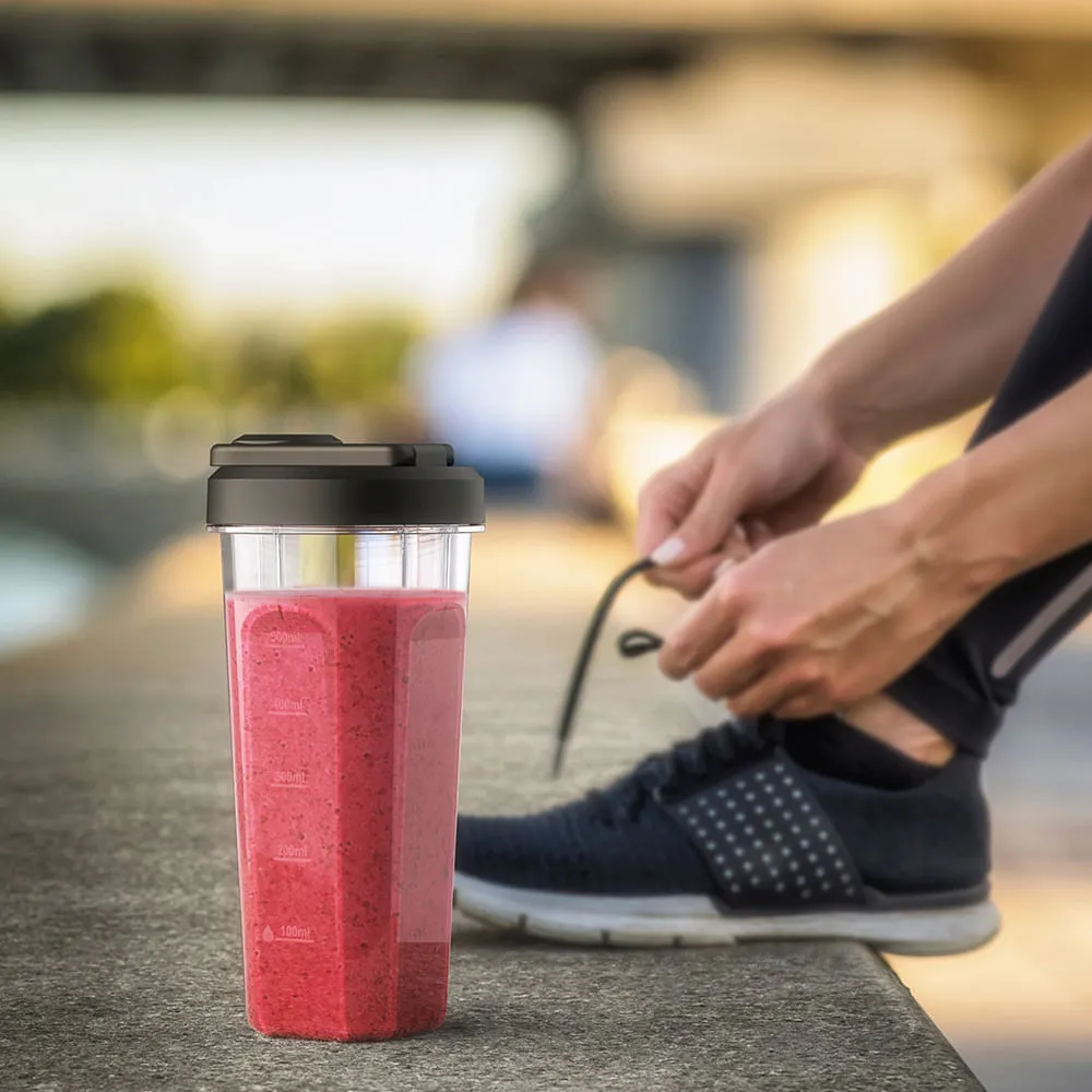 Garrafa de Plástico Electrolux Coqueteleira Shaker 600ml Sport Blender