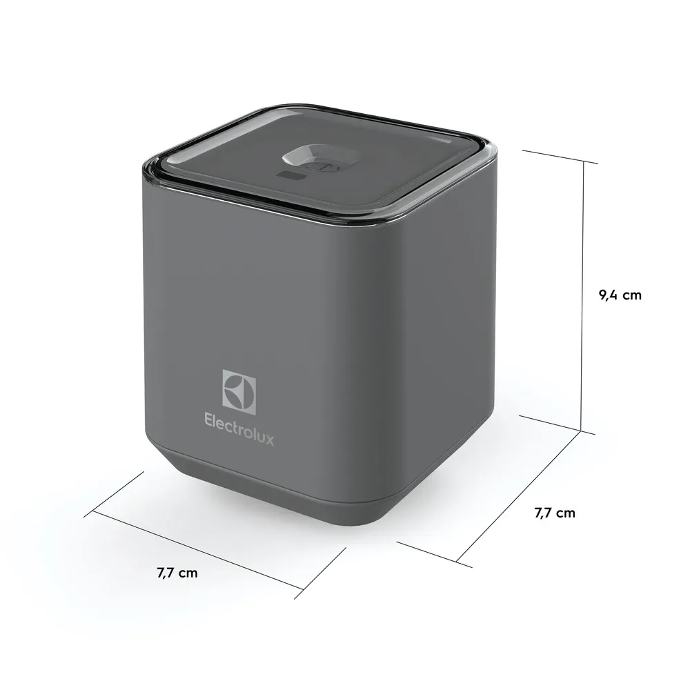 Kit Rolhas de Vinho para Fechamento a Vácuo 03 Unidades + Seladora a Vácuo com 5 Sacos Herméticos Reutilizáveis Electrolux